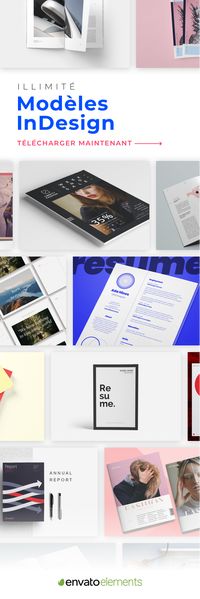 Téléchargement illimité des meilleurs modèles InDesign!