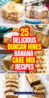 Are you ready to satisfy your sweet tooth with some delightful banana treats? Look no further! In this article, we present "25+ Delicious Duncan Hines Banana Cake Mix Recipes to Try Today." Whether you’re a baking novice or a seasoned pro, these easy-to-follow recipes make it simple to whip up scrumptious desserts that highlight the beloved flavor of banana. From classic banana bread to indulgent cupcakes and unique twists, Duncan Hines offers a versatile cake mix that opens the door to endless creative possibilities. Let’s dive into these delicious recipes that are sure to become favorites in your kitchen!