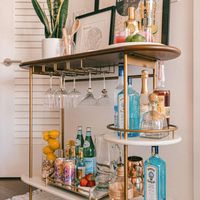 Tiered Bar Console | West Elm