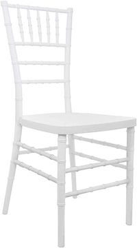 BizChair White Resin Chiavari Chair