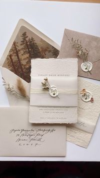 Outdoor Wilderness Elopement Stationery | Wedding invitations, Wedding invitation design, Wedding cards