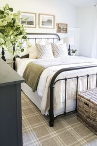 Cozy Vintage Master Bedroom Makeover