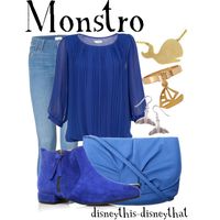 "Monstro" by disneythis-disneythat on Polyvore