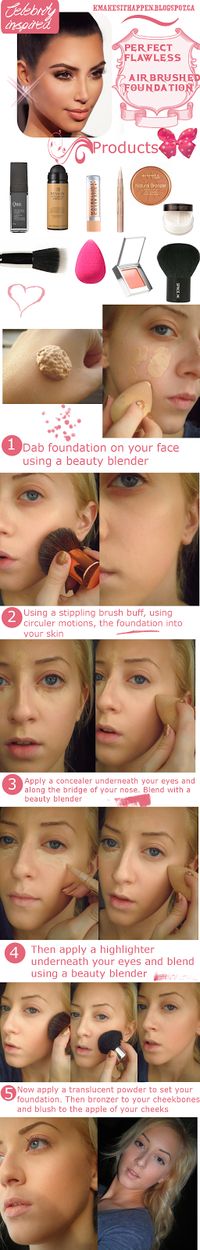 makeup magic: MAKEUP TRICKS - Flawless, Airbrushed Looking Foundation