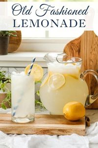 Make my Old Fashioned Lemonade recipe this summer with just three ingredients and quench your thirst while the heat is on. Visit Sugar Maple Farmhouse to find this recipe for homemade lemonade.