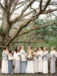 A timeless long sleeved lace wedding dress for a classic winter wedding in January