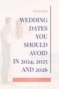 From holiday weekends to major sporting events, certain dates can make it more challenging to host your special day. If you’re currently planning your upcoming nuptials, read on as we share some of the key wedding dates to avoid in 2024, 2025, and 2026.