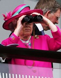 Pin for Later: The Queen's Most — and Least! — Royal Moments Through the Years Least: When She Used Binoculars