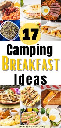 There is nothing better than waking up to a gorgeous view outside your camper while you enjoy a tasty and hearty camping meal for breakfast. Here are 17 camping breakfast ideas that will definitely make your mornings.