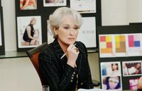 2006 The Devil Wears Prada | Production Still Meryl Streep as Miranda Priestly photographed by Brigitte Lacombe #2006 #MerylStreep #MirandaPriestly #TheDevilWearsPrada #ProductionStill #BrigitteLacombe #DWP