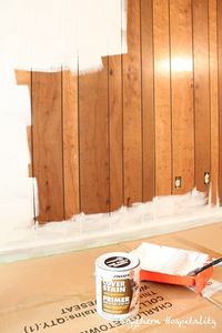 House Renovation: Week 12, Paint That Paneling, People