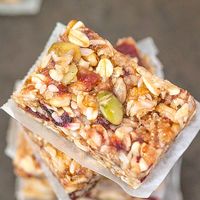 4 Ingredient No Bake Granola Bars (Vegan, Gluten Free)