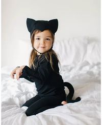 Band of the Wild - Black Cat Pajama Costume - Baby, Little Kid, Big Kid