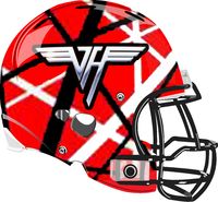 Van Halen Helmet from a Fantasy Football League