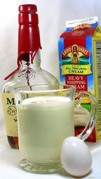 Eggnog... Real Old Fashioned Bourbon Egg Nog... Yeap, it's easy and fun to make... YEAR ROUND!  the recipe has it all for "real" authentic EggNog, including the Bourbon.  BUT feel free to leave that out if you like for Virgin EggNog.  Delicious, Refreshing and a way to honor Christmas in my liver  and try to keep it all the Year... God bless us everyone!