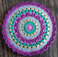 Crochet Felicity Mandala Dishcloth