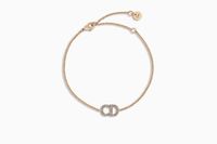 "Clair D Lune" bracelet in gold-tone metal - Bracelets Dior