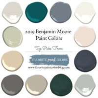 2019 Benjamin Moore Paint Colors