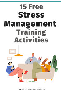 Stress Management activities, exercises, and icebreakers to use for company, employee and adult training sessions. #stressmanagement