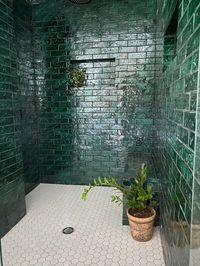 Glazed Thin Brick Forest, is the perfectly imperfect, durable, and timeless subway tile trend. It is certainly an incredibly beautiful addition to a residential or commercial project. Did you know that Clay Imports was the first company in the world to glaze Saltillo tile?