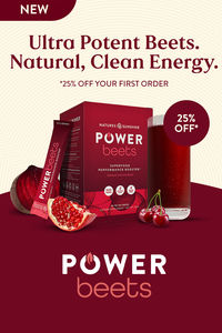 Experience a natural boost of energy & mental clarity after every sip! Get 25% off NEW Power Beets & feel your best.