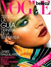 Natalia Vodianova by Mario Testino Vogue España Beauty