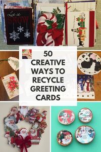 Recycle, Reuse, Repurpose, and Upcycle Greeting Cards | Needlepointers.com