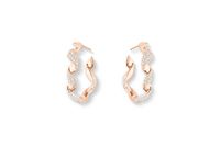 Archi Dior "Diorama" earrings 18k pink gold and diamonds - Histoires de Monsieur Dior Dior