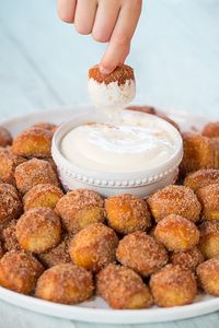 Copycat mall pretzels! These mini cinnamon sugar pretzel bites are one of the all time tastiest treats! They're perfectly soft and chewy, deliciously