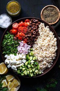 Israeli couscous salad