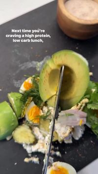 This is a super simple recipe thats low carb, packed with a ton of protein, and it’ll keep you full. Dont like lettuce as the base? Use bell peppers, or your favorite bread - sourdough would be amazing here.