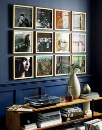 Photos instead of albums dining room