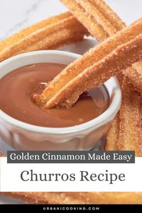 Indulge in the crispy, sweet delight of homemade churros! This easy churros recipe offers a perfect blend of crispy exteriors and fluffy centers, coated generously in cinnamon sugar. Perfect for a sweet breakfast, snack, or dessert, these churros bring a taste of Spain right to your kitchen. With simple ingredients and quick prep, it’s the ideal recipe to satisfy your sweet cravings any time of day.