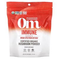 Om Mushrooms, Certified Organic Mushroom Powder, Immune, 7.05 oz (200 g)