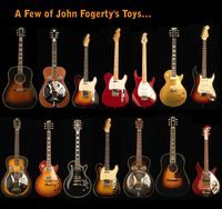 John Fogerty's guitars