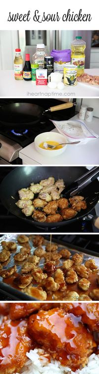 Sweet & Sour Chicken Recipe