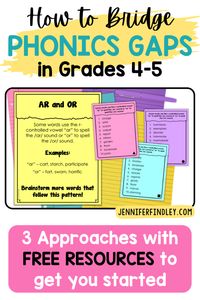 Struggling with how to address phonics gaps in your 4th or 5th graders? This blog will share strategies to re-teach phonics skills to students in 4th and 5th grades.