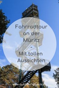 Fahrradtour an der wunderschönen Müritz. Mit dem Rad den Müritz Nationalpark erkunden. #fahrrad #radfahren #ausflug #tipps #müritz #urlaub #nationalparks #aussicht #natur