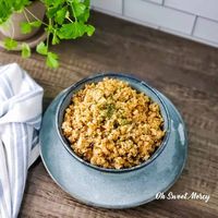 Easy Herbed Quinoa | THM E, Low Fat