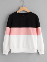 Cut And Sew Pullover Only US$14.00