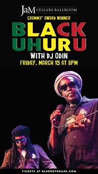 Black Uhuru - 2024, Mar 15 - JaM Cellars Ballroom, Napa, CA, USA