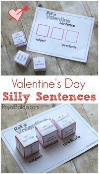 Valentines Day Silly Sentences - Royal Baloo