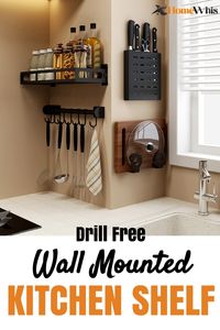 might be good to have some wall shelves for the kitchen?