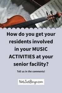 Do you know one of the best activities to get your assisted living residents actively engaged in your musical activities? If not, then click through to read our #1 way to get your senior residents involved in your musical activities again! #musicactivities #seniormusic