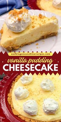 Want another easy no-bake treat? Treat yourself to this no-bake vanilla pudding cheesecake. A sweet, refreshing, and light cheesecake pudding recipe. Achieve a delicious dessert recipe with this instant pudding!