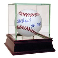 Stan Musial Signed Baseball w/ "3x MVP" Insc. (PSA/DNA)