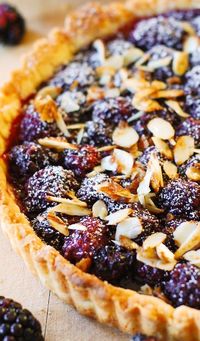 Almond Blackberry Tart