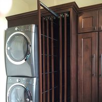 Eco-Friendly Built In Laundry Room Clothes Drying Racks - DryAway