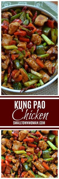 Kung Pao Chicken | Chicken Stir Fry | Stir Fry | Asian Recipes | Spicy Chicken Stir Fry | Dinner | Small Town Woman #kungpaochicken #stirfry #smalltownwoman