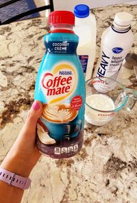 Use Any Coffee Creamer to Make Cold Foam! - Six Clever Sisters